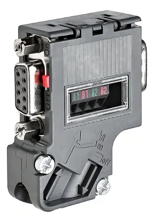 6ES7972-0BA30-0XA0 | Siemens | Conector PROFIBUS DP Axial 180° sem PG Socket 6ES7972-0BA30-0XA0