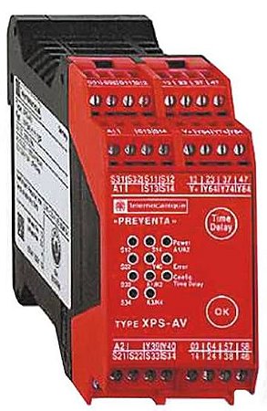 XPSAV11113P | Schneider Electric | Relé Segurança Velocidade Zero SIL3 XPSAV11113P