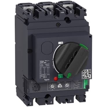 GV5P150H | Schneider Electric | Disjuntor-Motor GV5P150H 150A 70kA Térmico-Magnético
