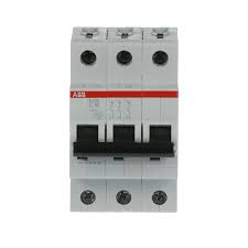 S203-C16 | ABB | Minidisjuntor Tripolar S203 16A Curva C