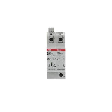 OVR T2 1N 40-275s P | ABB | Protetor de Surto SPD Tipo 2 1P+N 40kA 275V