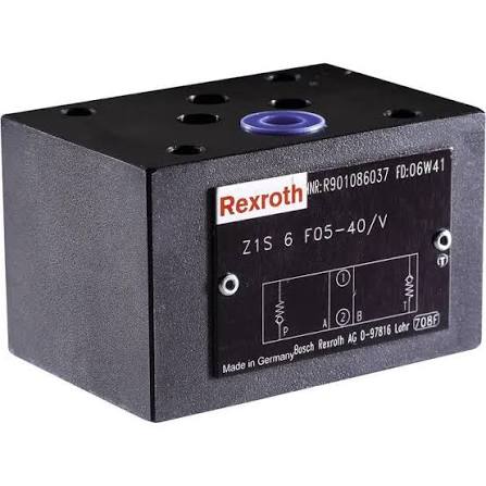 Z1S6P05-1-6X/V | Bosch Rexroth | Válvula Check Simples P 0.5bar NG6