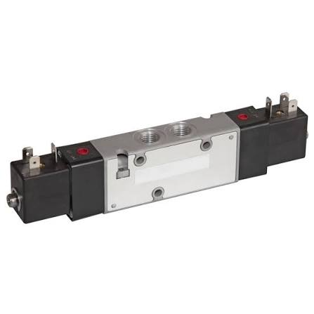 V61R611A-A313JB | Norgren | Válvula Solenoide 5/3 Vias APB 24VDC 1/4NPT