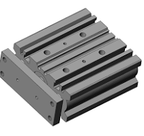 MGPM12-25Z | SMC | Cilindro Guia Compacto Pneumático Ø12mm Curso 25mm