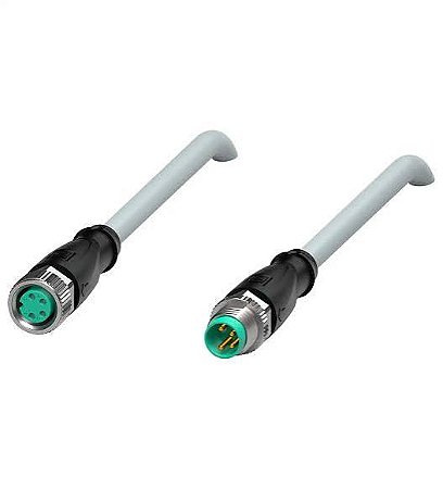 V31-GM-5M-PVC | Pepperl+Fuchs | Cabo Válvula M8 3 Pinos 5 Metros PVC