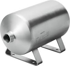 CRVZS-20 | Festo | Reservatório Ar Comprimido 20L Aço Inox CRVZS-20