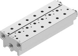 VABM-B10-20S-G18-6 | Festo | Manifold VUVS-L20 6 Posições G1/8 VABM-B10-20S-G18-6
