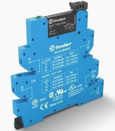 38.52.0.024.0060 | Finder | Relé Acoplador SSR 2NA 24VDC - 38.52.0.024.0060