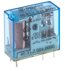40.31.7.024.0000 | Finder | Relé Miniatura 1 Reversão 10A 24VDC PCB