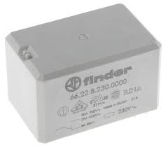 66.22.8.230.0000 | Finder | Relé de Potência 2NA 30A 230VAC