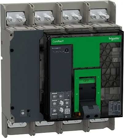 NS1600H | Schneider Electric | Disjuntor Compact NS 1600A 3P Fixo 70kA