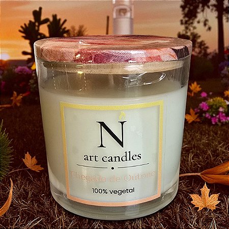 Vela Aromática Chegada de Outono - 100% Vegetal