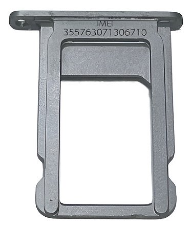 Gaveta Chip iPhone 6s Cinza Espacial