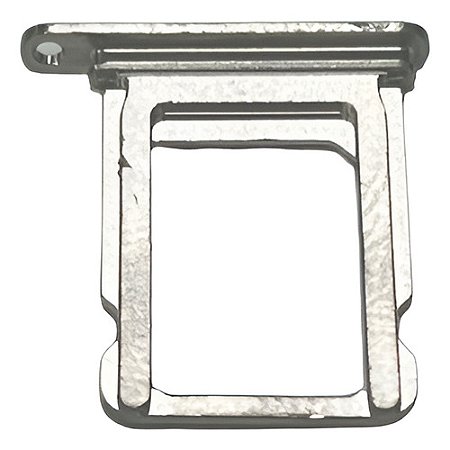 Gaveta Chip iPhone X Branco / Prata