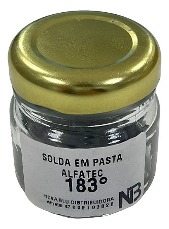 SOLDA EM PASTA ALFATEC BR301 (183) 100G