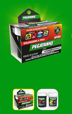 COLA EPÓXI AÇO - PEGATANKE
