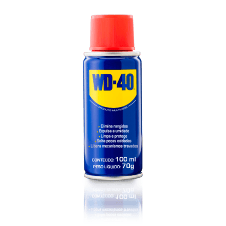 WD-40 100ML - Lubrificante Multiuso e Protetor de Superfícies