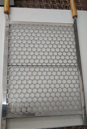 GRELHA MOEDA INOX 4000X500MM