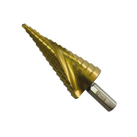 Broca Escalonada Cone 4-32mm Dtools