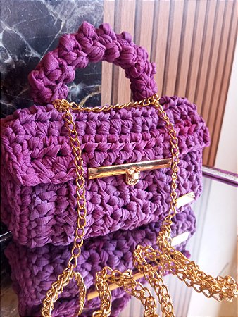 Bolsa htá lilás