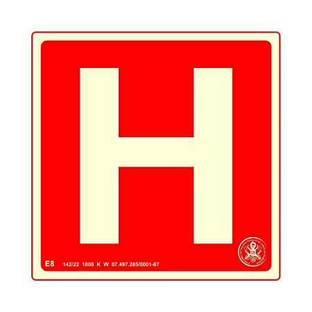 Placa E8 Hidrante