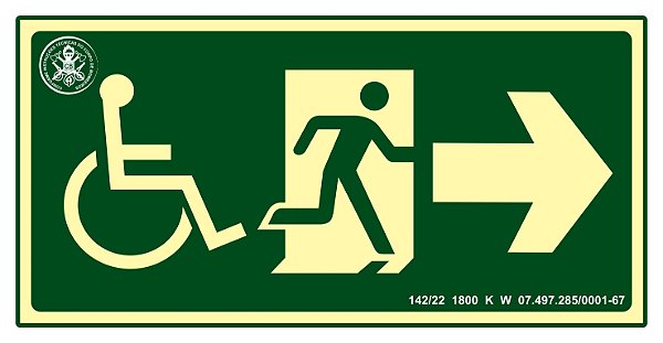 Placa S15D - "PNE à Direita"