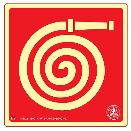 Placa E7 "Abrigo de Mangueira"