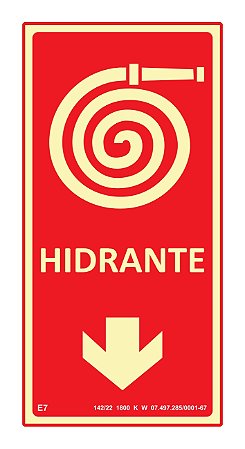 Placa E7 "Abrigo de Mangueira"