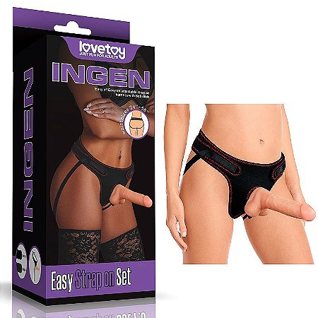 Cinta Peniana Ajustável com Prótese 20 x 4 cm