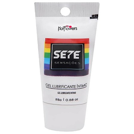 Sete Sensações Gel Lubrificante Anestésico Anal