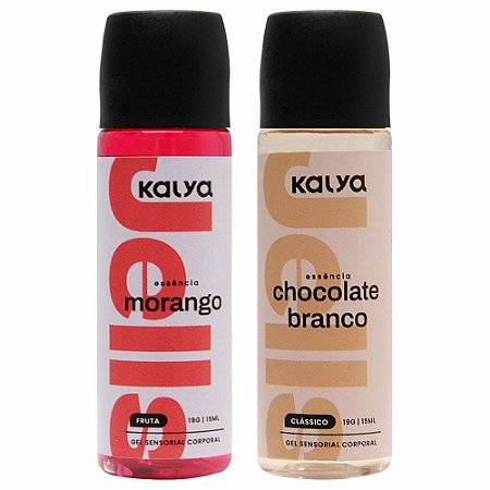 Gel Hot Duo Morango E Chocolate Branco