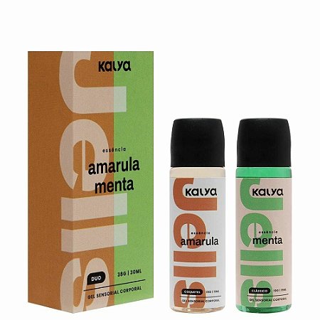 Gel Hot Duo Amarula E Menta
