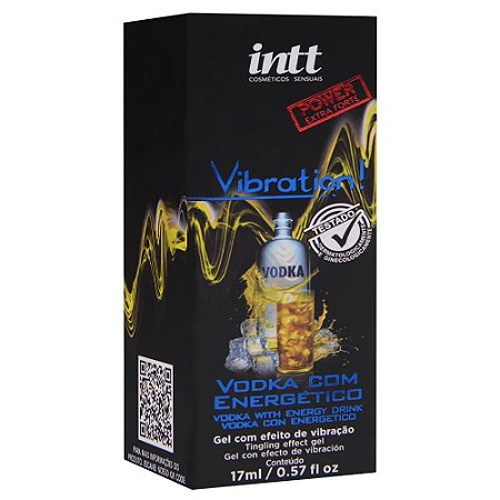 Vibration Excitante Vodka Com Energético 17Ml Intt
