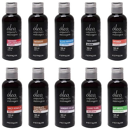 Óleo Aromático para Massagem 120ml Feitiços