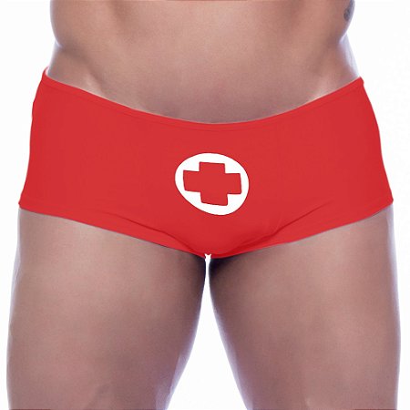 Cueca Bombeiro Vermelha