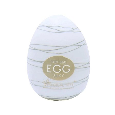 Masturbador Egg Silicone Textura Interna