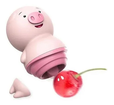 Vibrador Língua Formato de Porquinho