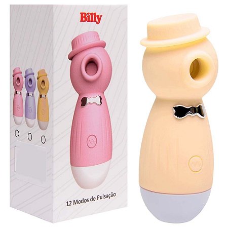 Vibrador Pulsação 12 Modos Billy