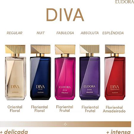 Eudora Diva Desodorante Colônia 100ml