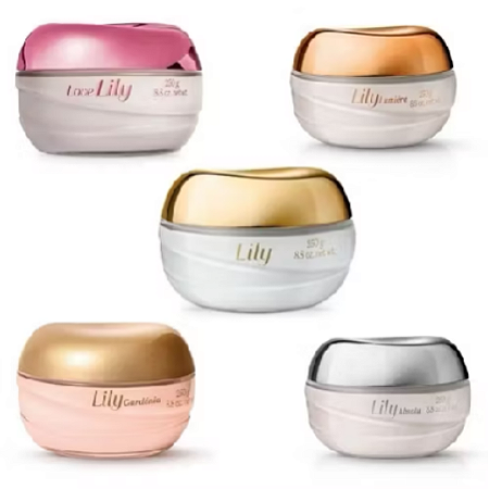 Creme Hidratante Acetinado Lily 250g