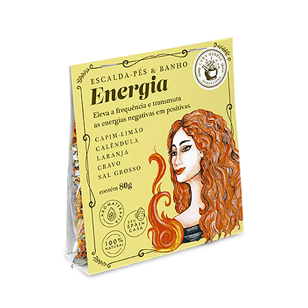 Banho de Energia - Sachê de 80g