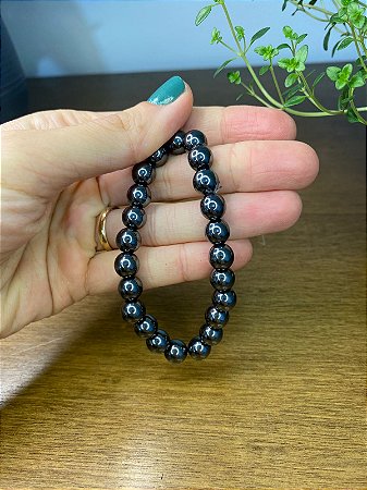 Pulseira de hematita