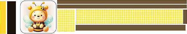 Painel Frasqueira Pooh Abelha