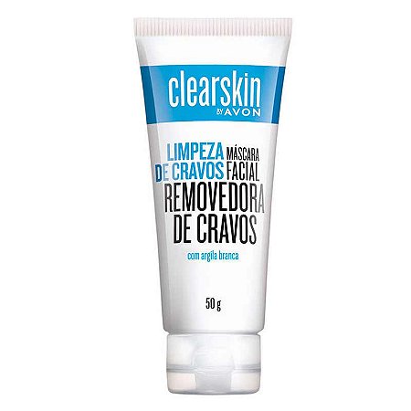 Avon Clearskin Máscara Facial Removedora de Cravos 50g