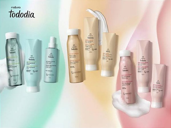 Natura Tododia - Linha de Cuidados para Cabelos