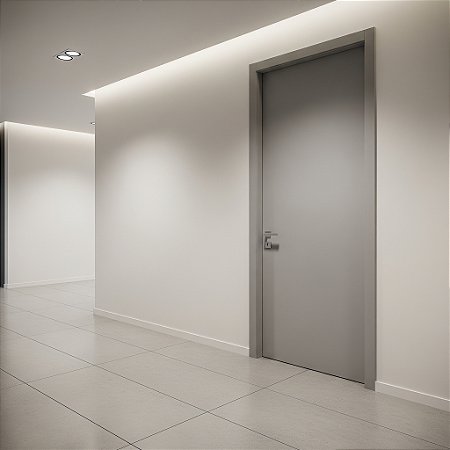 Porta Piso Teto com Revestimento em Fórmica
