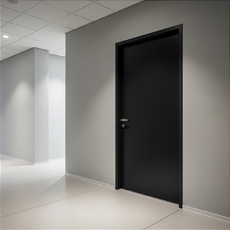 Porta Piso Teto com Revestimento em Fórmica