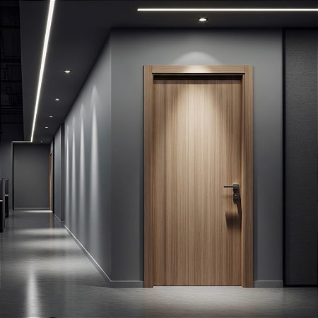 Porta Piso Teto com Revestimento em Fórmica
