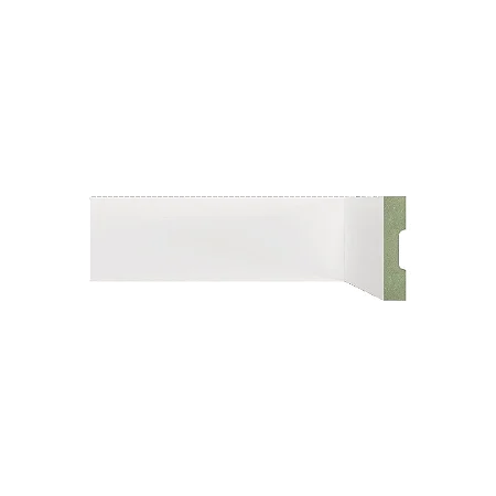 Rodapé MDF Ultra 7cm Liso - 1 ML
