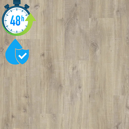 Piso Laminado Quick Step Smart Carvalho Natural Havana - Cx/2,51m²
